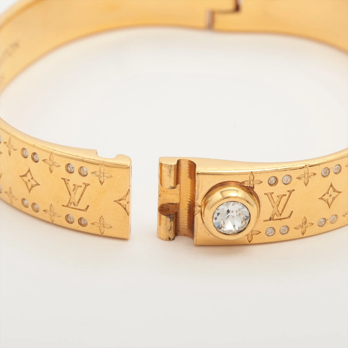 【超美品】ルイヴィトン リジッド ブレスレット・ナノグラム ストラス バングル 楽天市場】ルイ ヴィトン LOUIS VUITTON リジッド ブレスレット