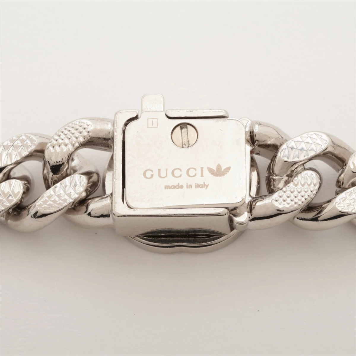 グッチ×アディダス トレフォイル ゴルメットチェーン ネックレス