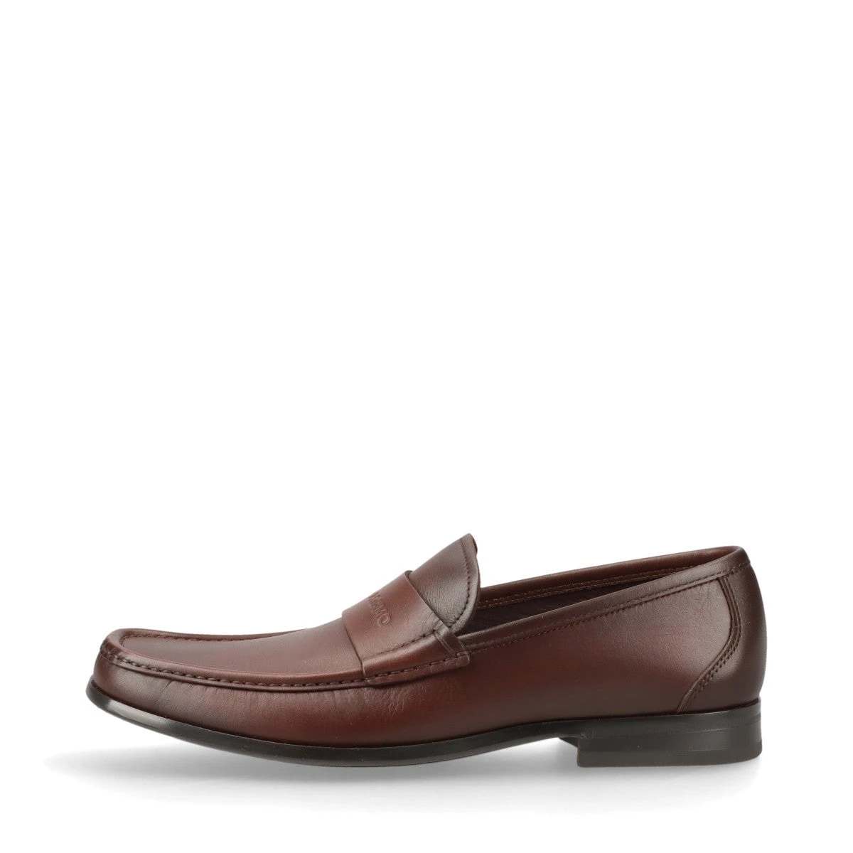 Ferragamo フェラガモ ブラウン ローファー 金属バックル付き 【公式通販】