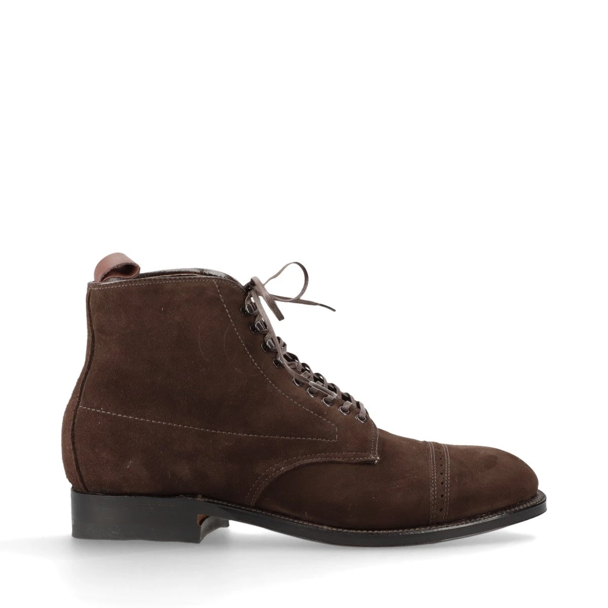 オールデン スエード ショートブーツ 7 メンズ ブラウン 41814H 純正