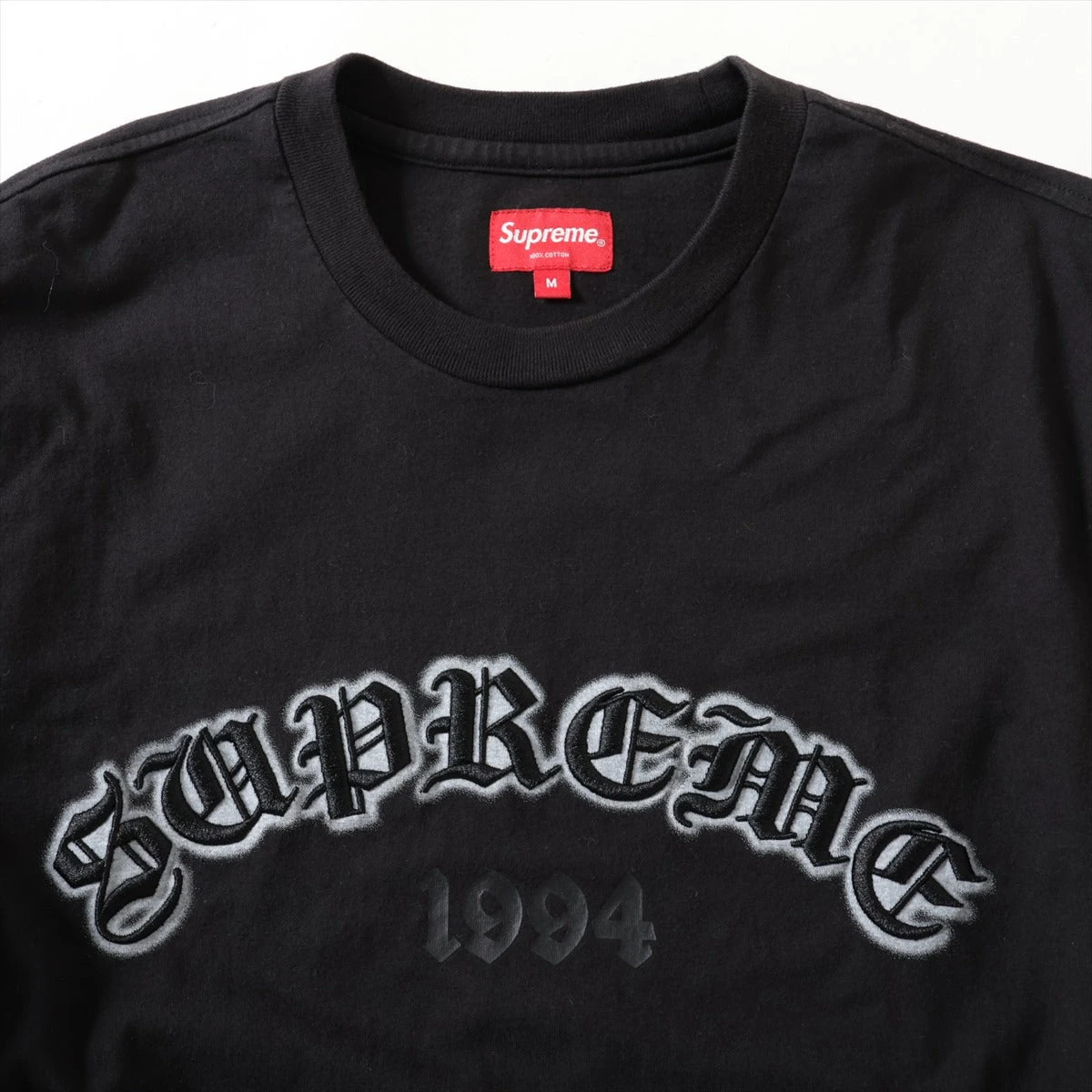 シュプリーム コットン Tシャツ M メンズ ブラック オールド