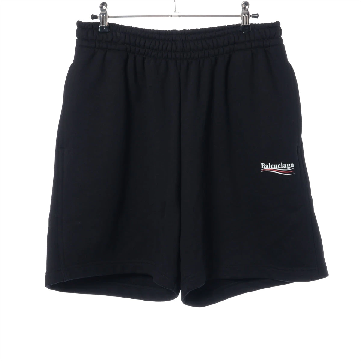 【 美品 】バレンシアガハ―フパンツ　バレンシアガショートパンツ　コットンパンツ バレンシアガ キャンペーンロゴ 20年 コットン ショートパンツ