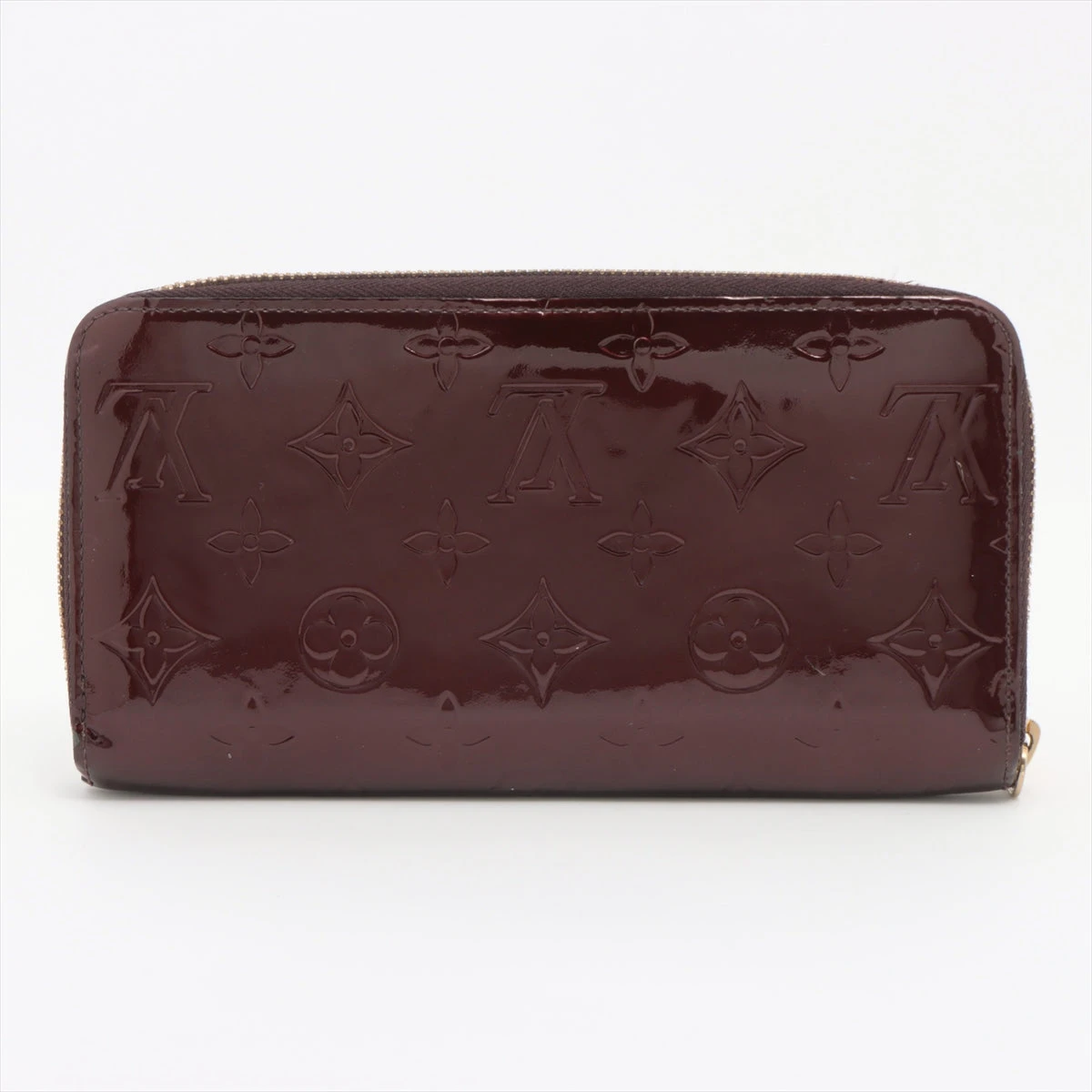 ヴィトン ヴェルニ ジッピーウォレット M93522 アマラント