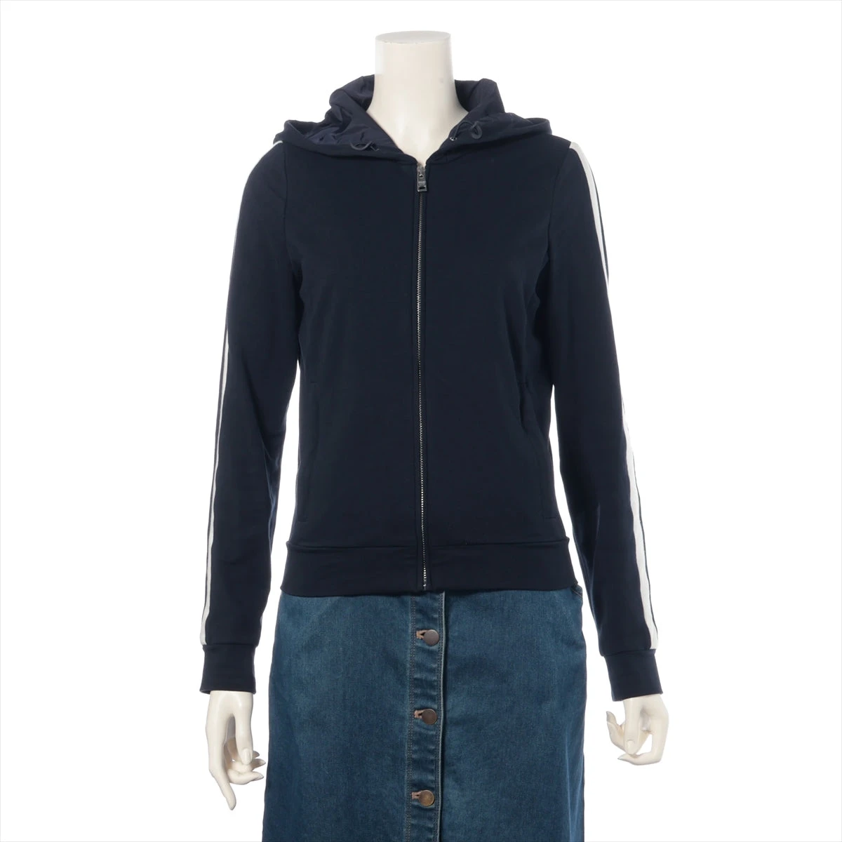 超美品】PRADA ネイビーパーカーS