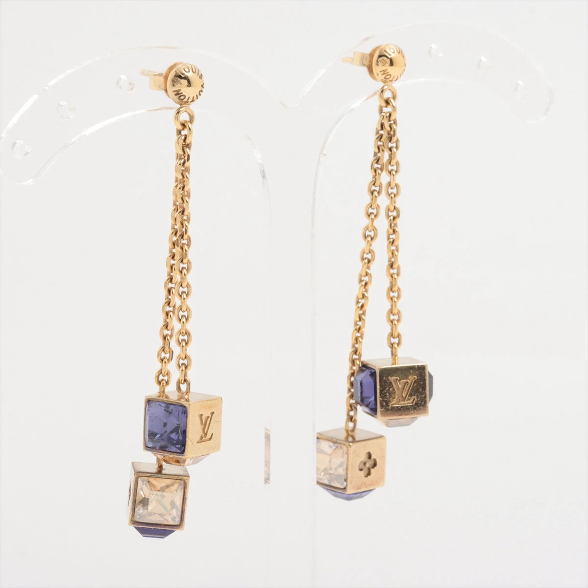 美品LOUIS VUITTON ブークルドレイユ パンダン ギャンブル ピアス ルイヴィトンブックルドレイユ パンダン ギャンブル ピアス