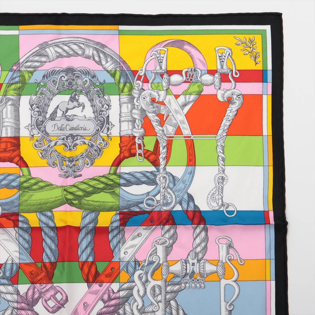 エルメス カレ45 Della Cavalleria デッラ カヴァッレリア スカーフ