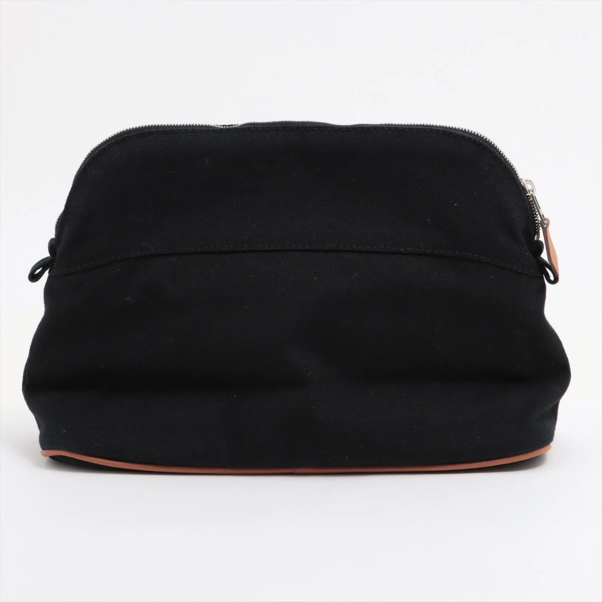 【美品】エルメス　黒のキャンバスポーチ HERMES（ポーチ ・ ブラック/黒色系）のフリマアイテム一覧