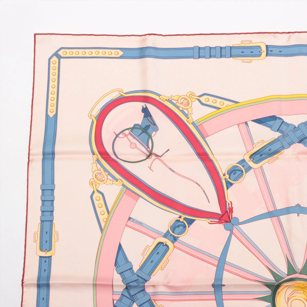 エルメス　スカーフ　カレ　90 カレウォッシュ「自由への車輪」HERMES 楽天市場】エルメス HERMES カレ90 自由への車輪 スカーフ 衣料