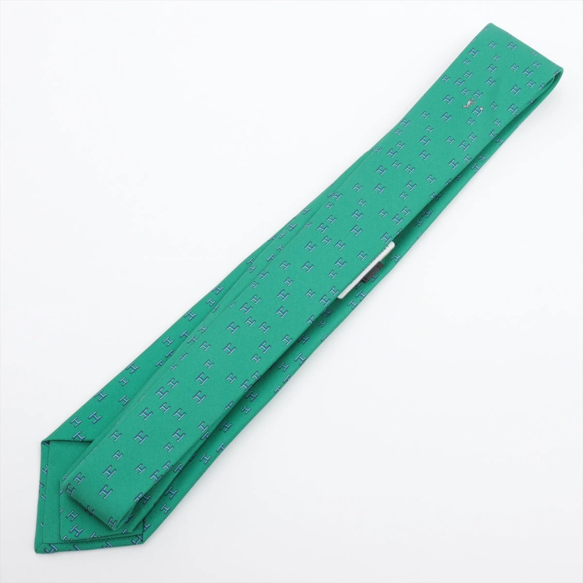 HERMES エルメス ネクタイ シルクツイルタイ 8cm モール・ラブ