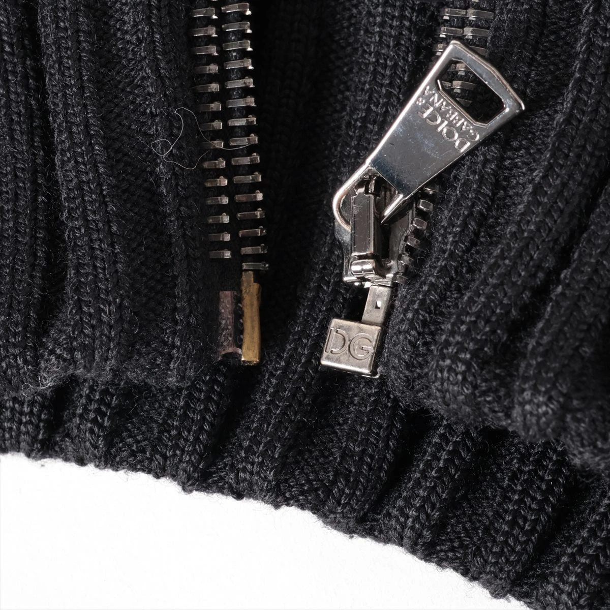 ドルチェ&ガッバーナ ポリエステル 中綿ジャケット 48 メンズ ブラック