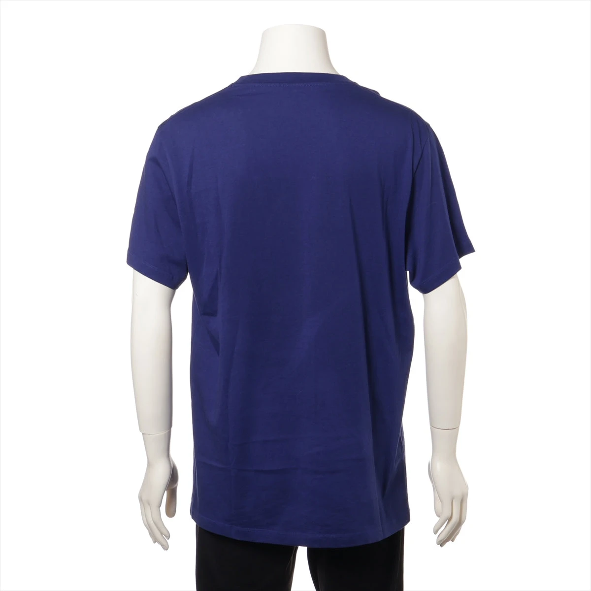 ロエベ アナグラム コットン Tシャツ L メンズ ブルー H526Y22X75 