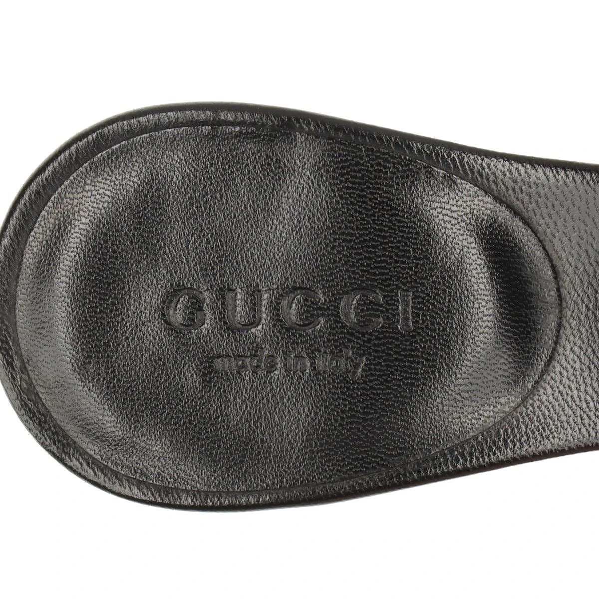 グッチ GGキャンバス キャンバス×レザー サンダル 34C