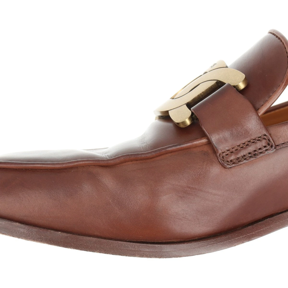 Hermès ブラウンレザー ローファー　38 美品❣️ Icone loafer - Brown | Hermès USA