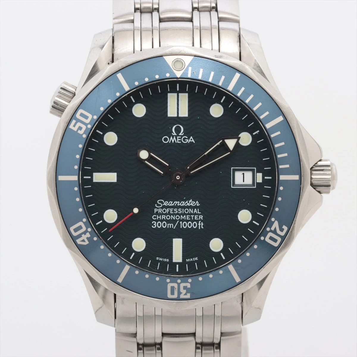 オメガ シーマスター 2531.80 SS AT 青文字盤 A3188987｜中古