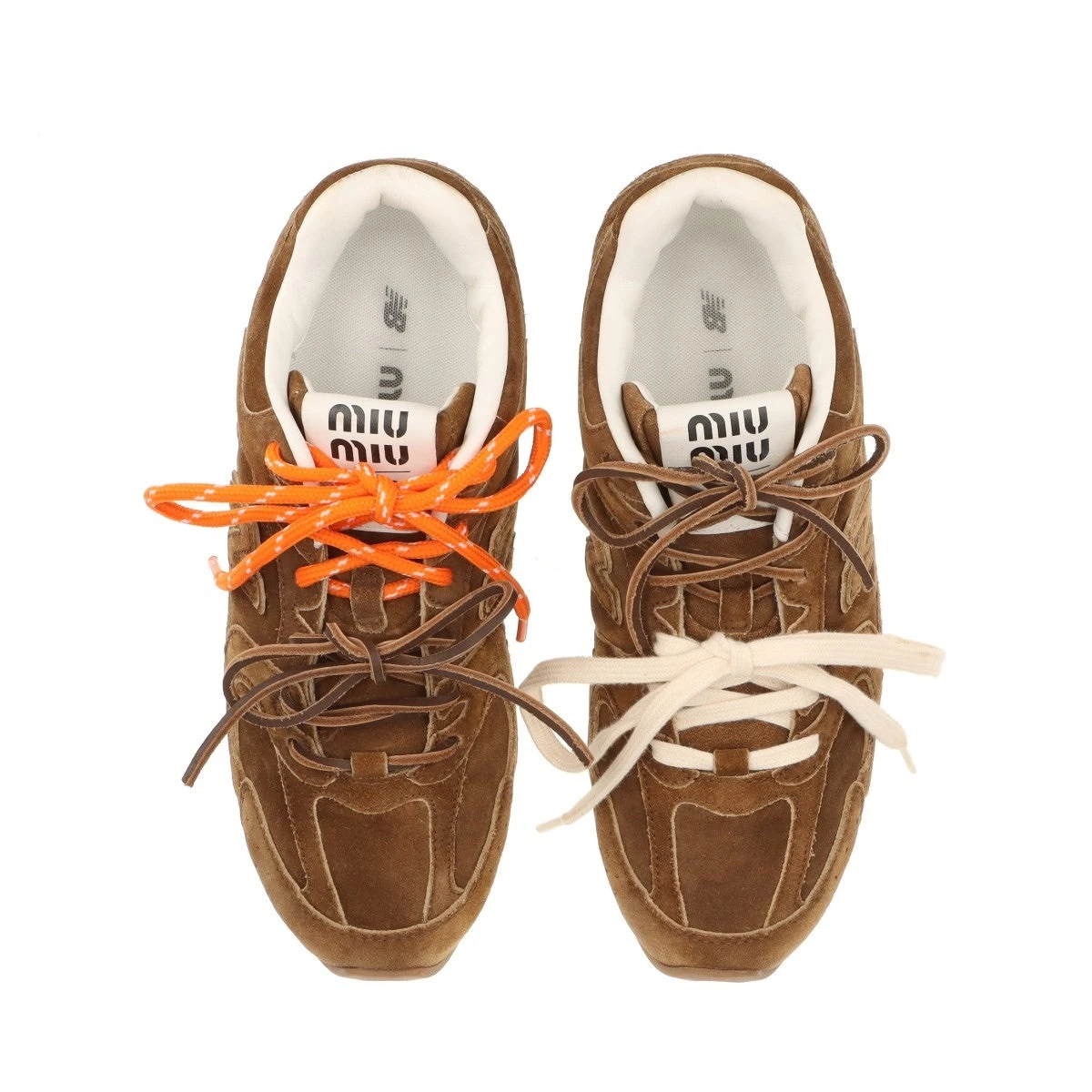 MIU MIU ブラウン スニーカー　サイズ：38（25cm） 楽天市場】ミュウミュウ miumiu（カラーブラウン）（靴）の通販
