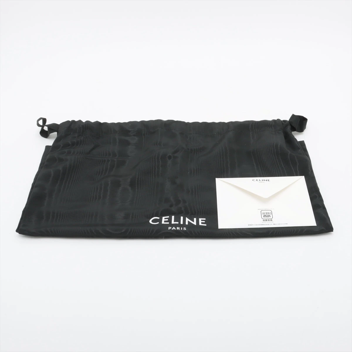 【未使用級】 CELINE フォールドカバ スモール 2way バッグ 黒 CELINE - CELINE セリーヌ スモールフォールドカバ バッグ 黒の