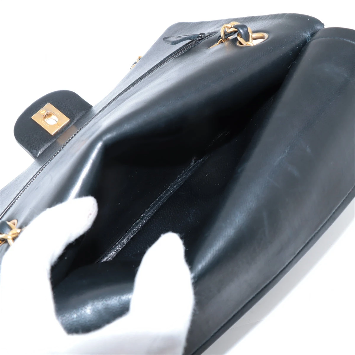 シャネル マトラッセ25 ラムスキン ダブルフラップ ダブル