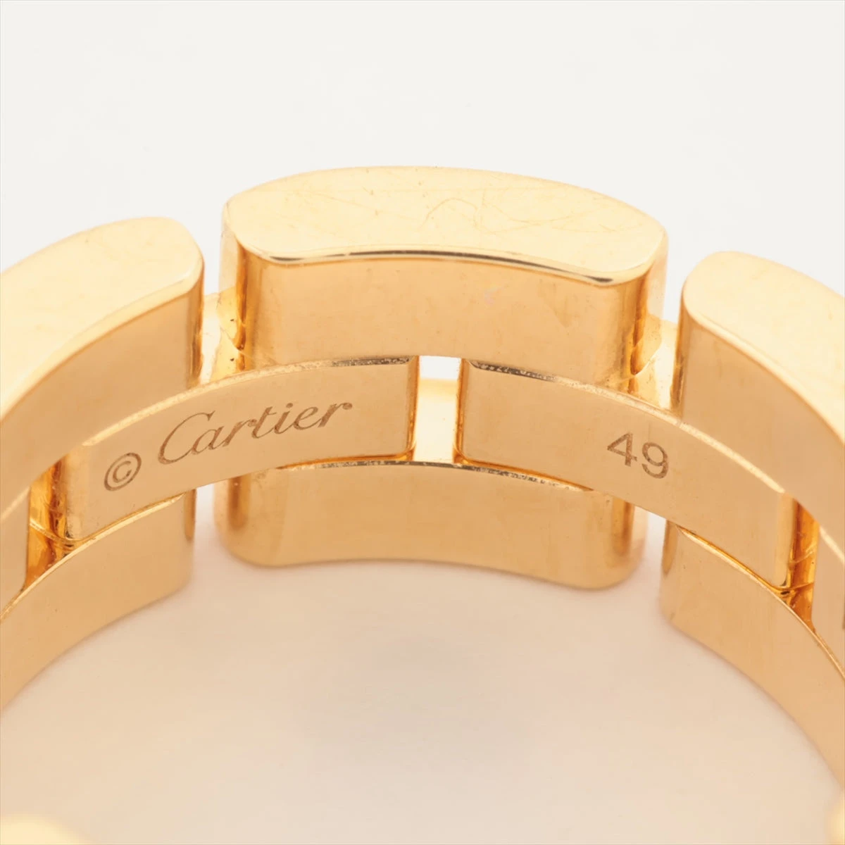 【正規品】Cartier カルティエ マイヨンパンテール #49 750 カルティエ マイヨンパンテール リング #49 フルダイヤ ゴールド