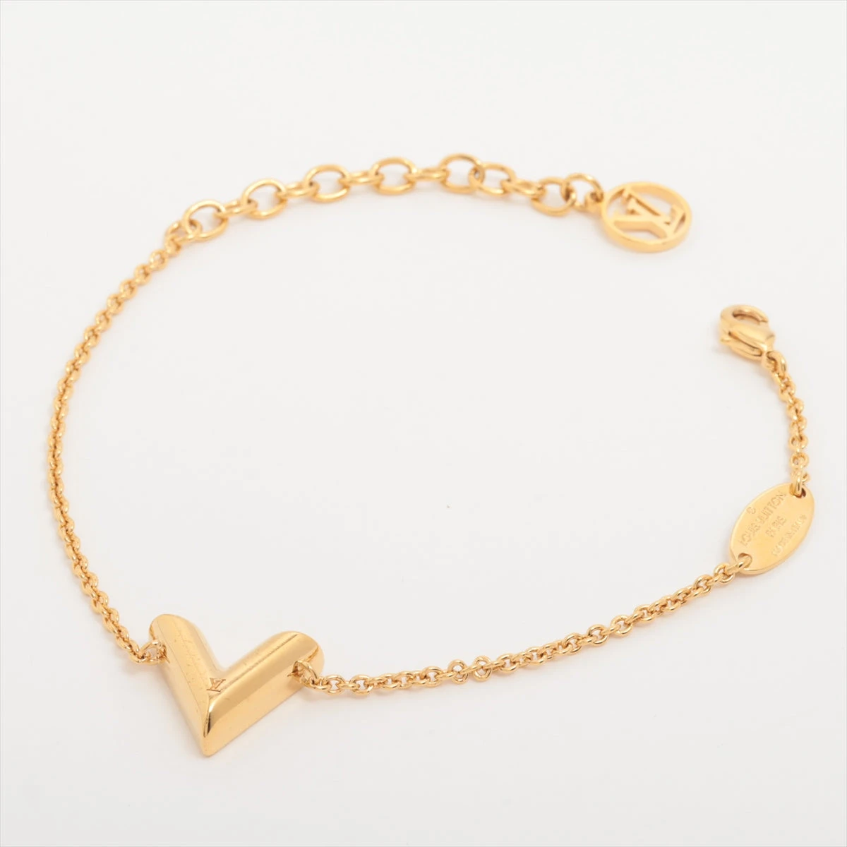ヴィトン M61084 エッセンシャルV LE0291 ブレスレット GP ゴールド