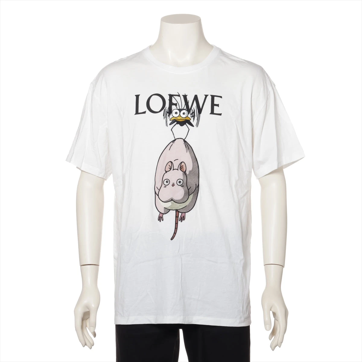 ロエベ×スタジオジブリ 22SS コットン Tシャツ L メンズ