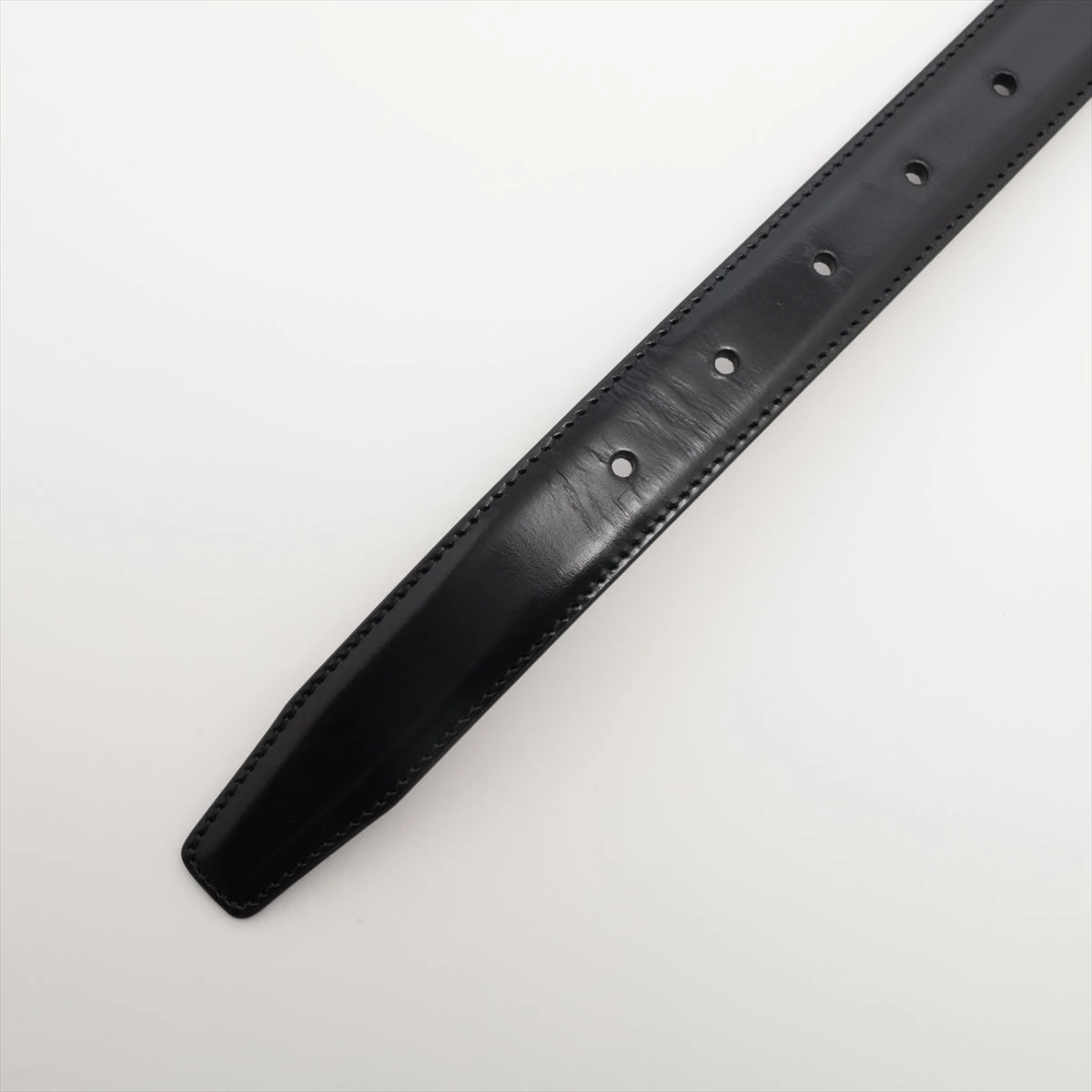 セリーヌ トリオンフ ベルト 70 レザー ブラック VP009298｜中古