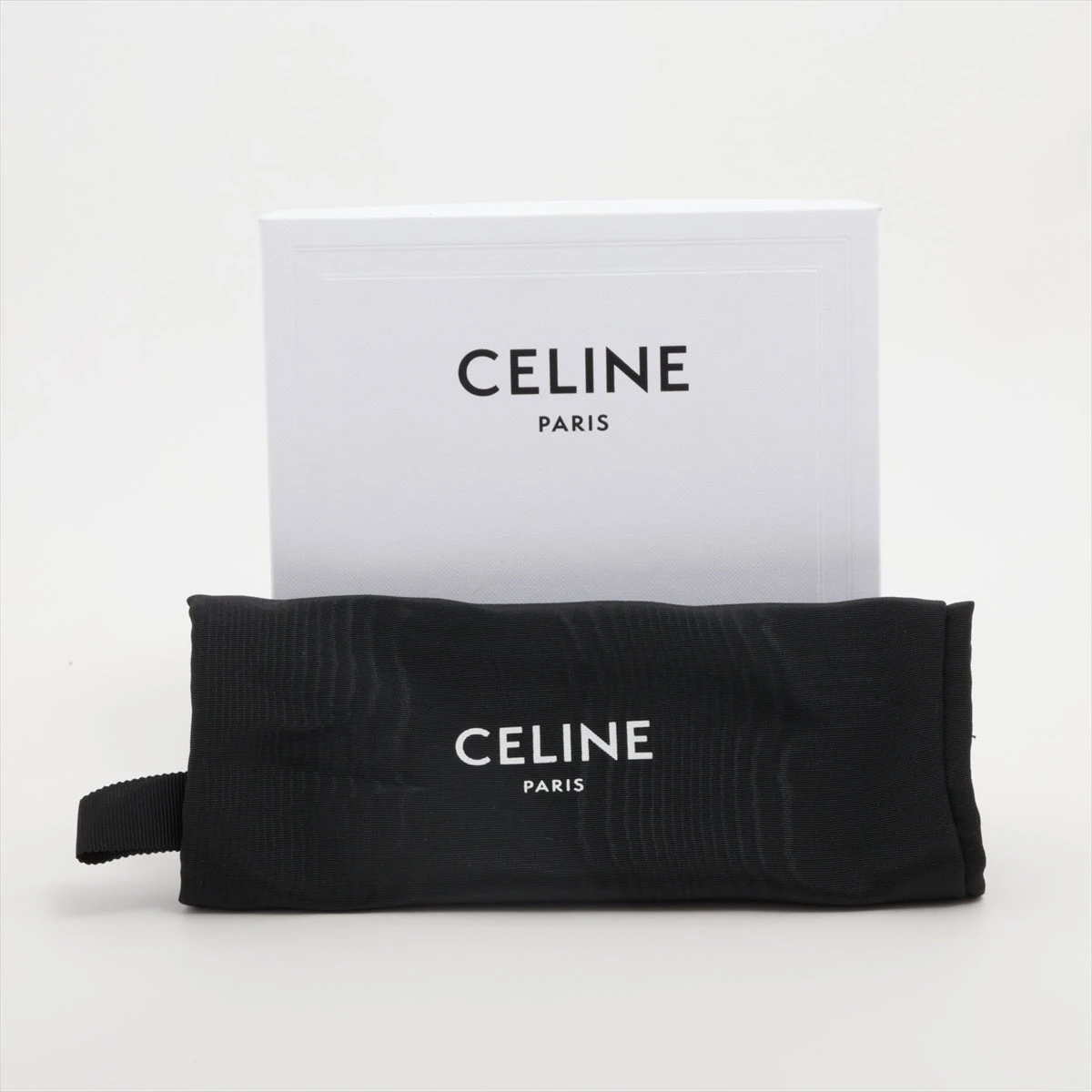 セリーヌ トリオンフ ベルト 70 レザー ブラック VP009298｜中古