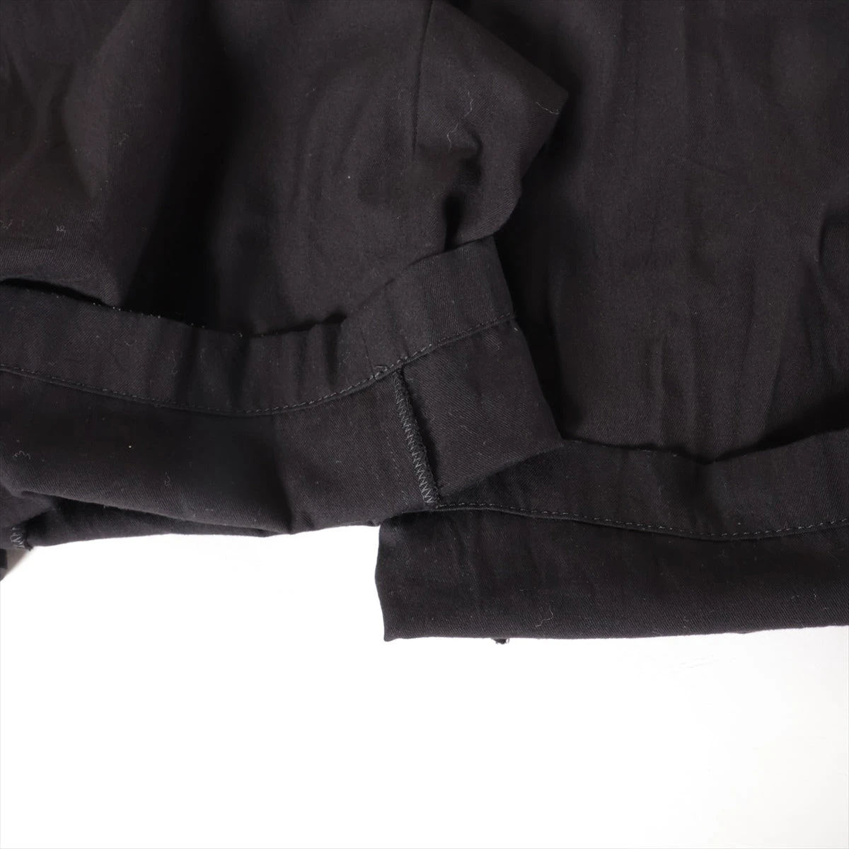 yohji yamamoto レーヨン　パンツ ヨウジヤマモト コットン×レーヨン パンツ 1 レディース