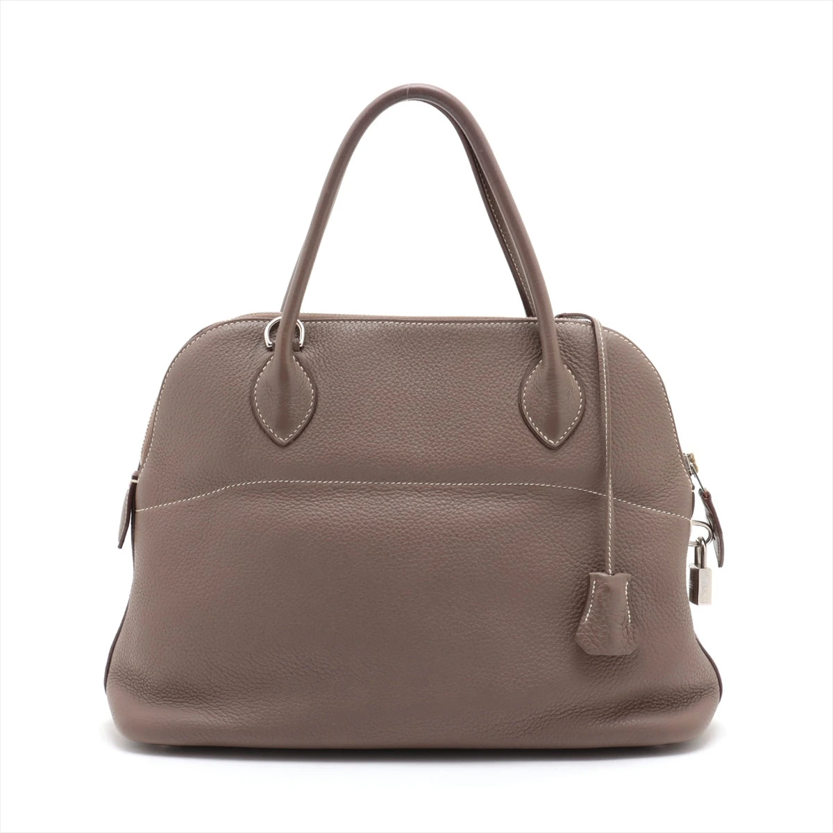 エルメス ボリード31 トリヨンクレマンス エトゥープ シルバー