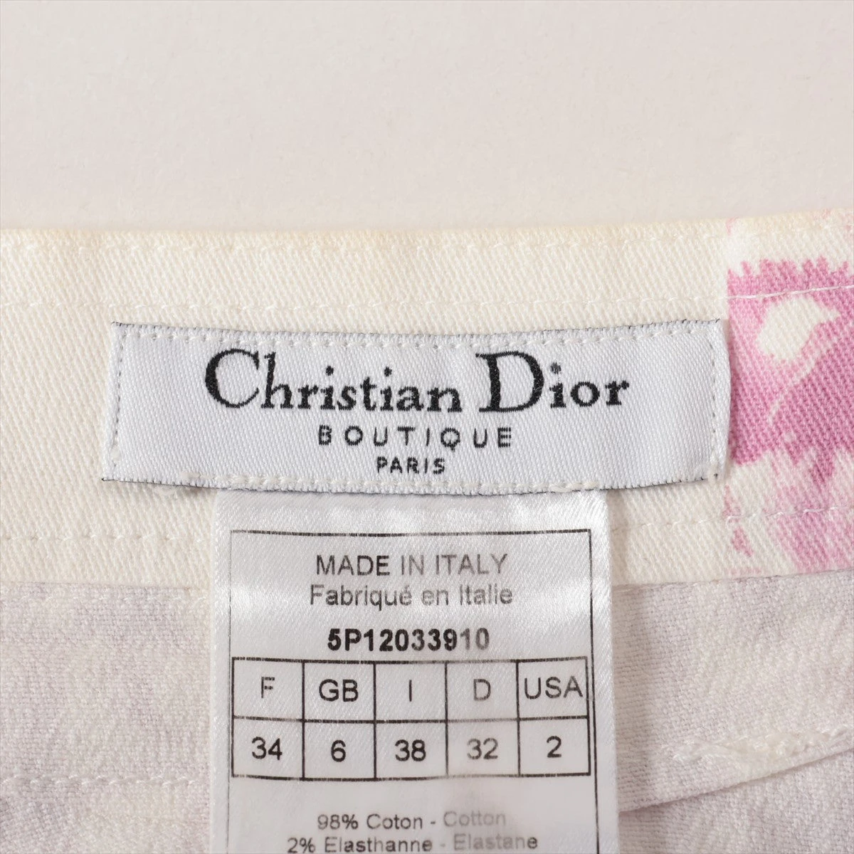 期間限定SALE⭐︎レア！J'ADORE DIOR コットンハンカチ　トロッター 期間限定SALE⭐︎レア！J´ADORE DIOR コットンハンカチ
