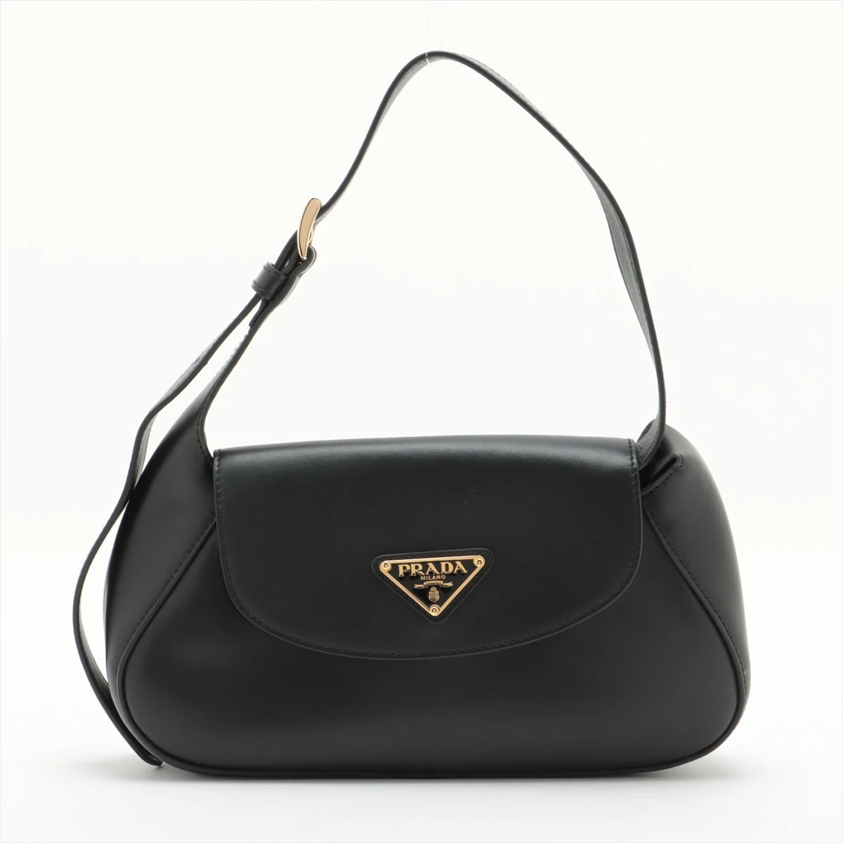 ★プラダ★レザーショルダーバッグ PRADA プラダ ショルダーバッグ レザー ブラック レディース