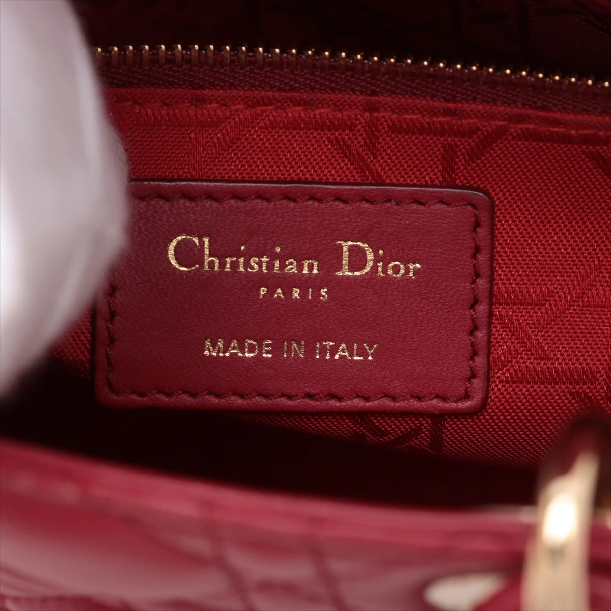 CHRISTIAN DIOR レッド レザーハンドバッグ 楽天市場】【バッグ】Christian Dior クリスチャン ディオール