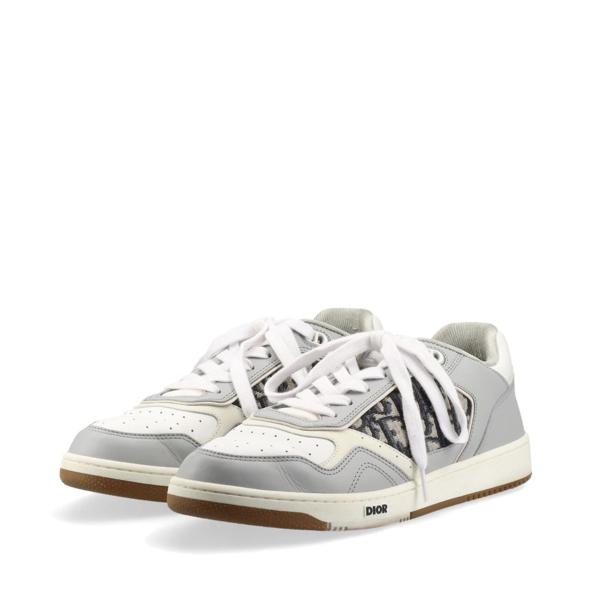 ディオール B57 レザー スニーカー 39 グレー LS1023 CD ディオール B57 レザー スニーカー 39 グレー LS1023 CD
