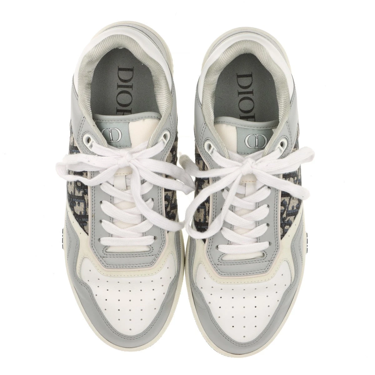 ディオール　キャンバス×レザー　メンズ　シューズ　43 ディオール Dior Combat 24SS キャンバス×レザー レザーシューズ