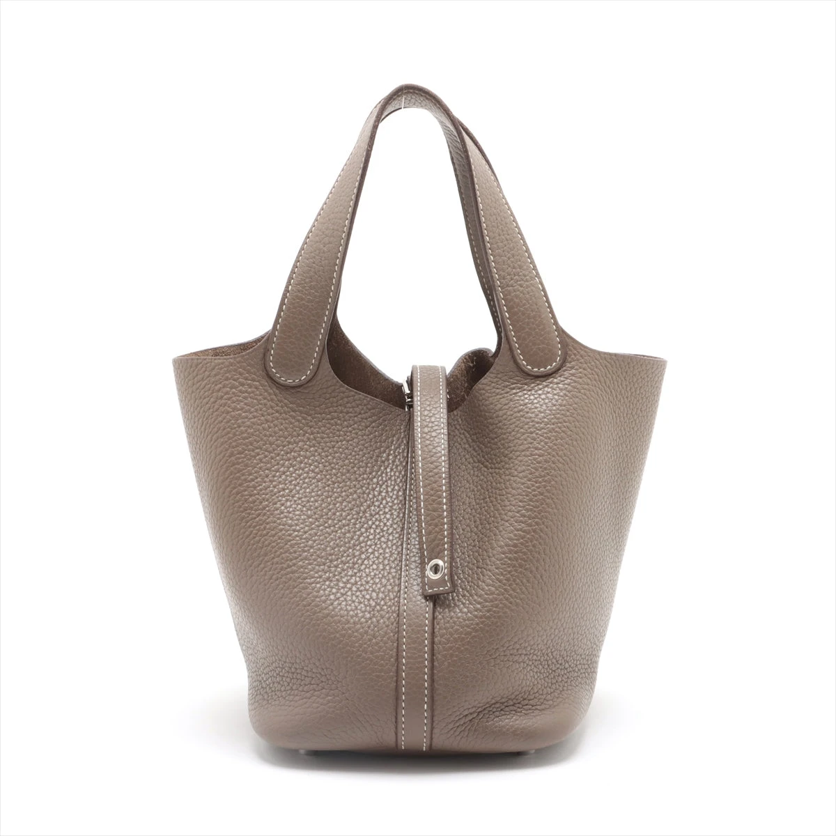 エルメス ピコタンロック18 PM トリヨンクレマンス エトゥープ  