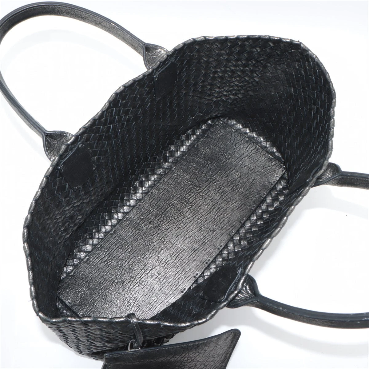 ボッテガヴェネタ イントレチャート カバGM レザー トートバッグ