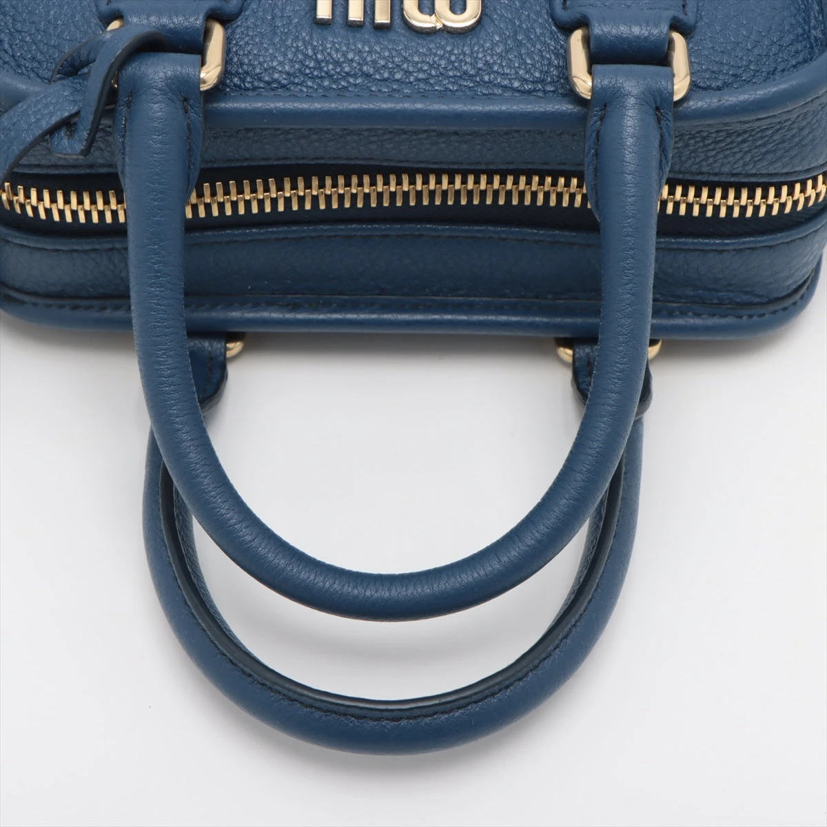 ミュウミュウ VIT.DAINO SOFT ハンドバッグ Miu Miu VIT.DAINO SOFT 2way shoulder Handbag 5BB123 leather