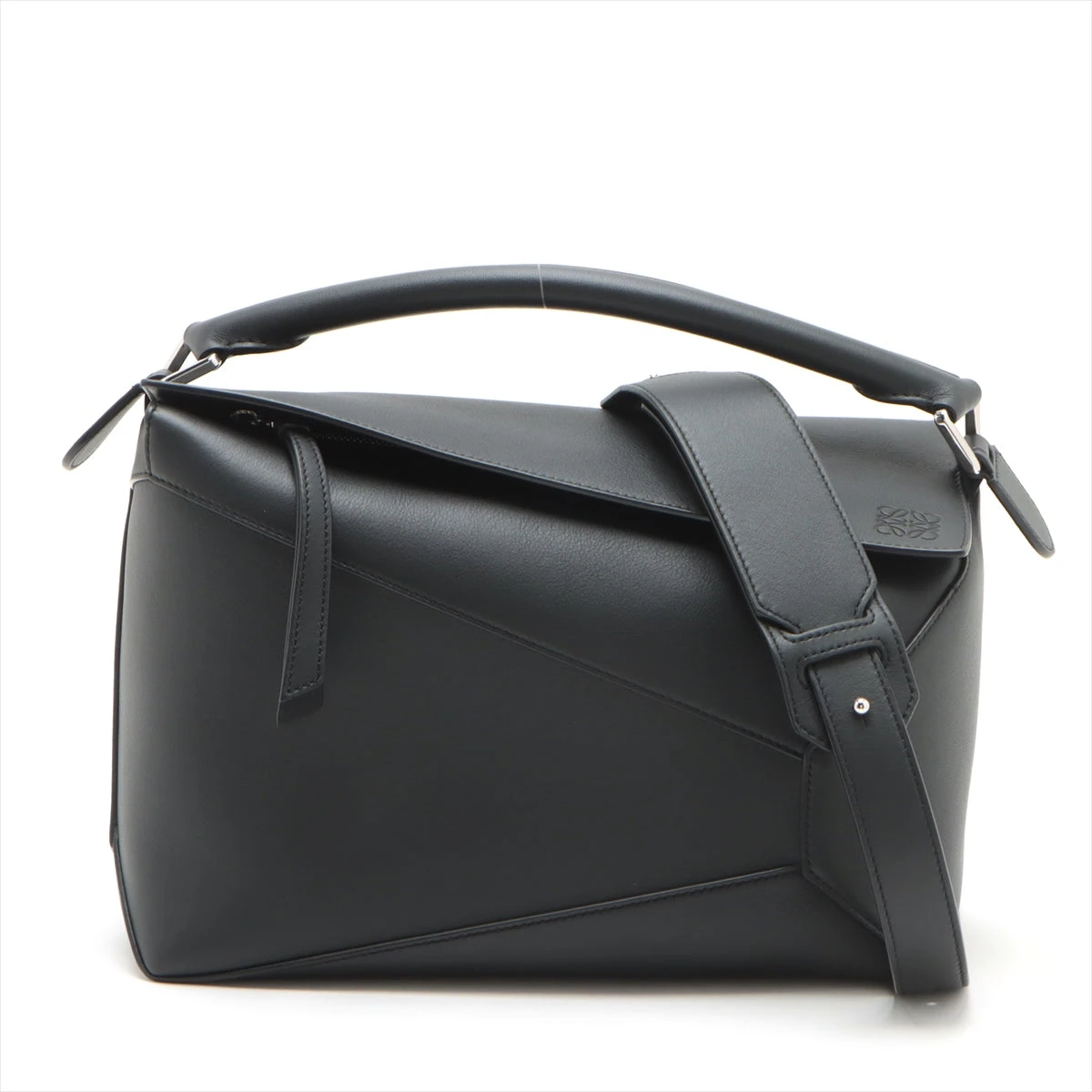 ロエベ ベラスケス レザー 2WAYハンドバッグ レッド WZ514683