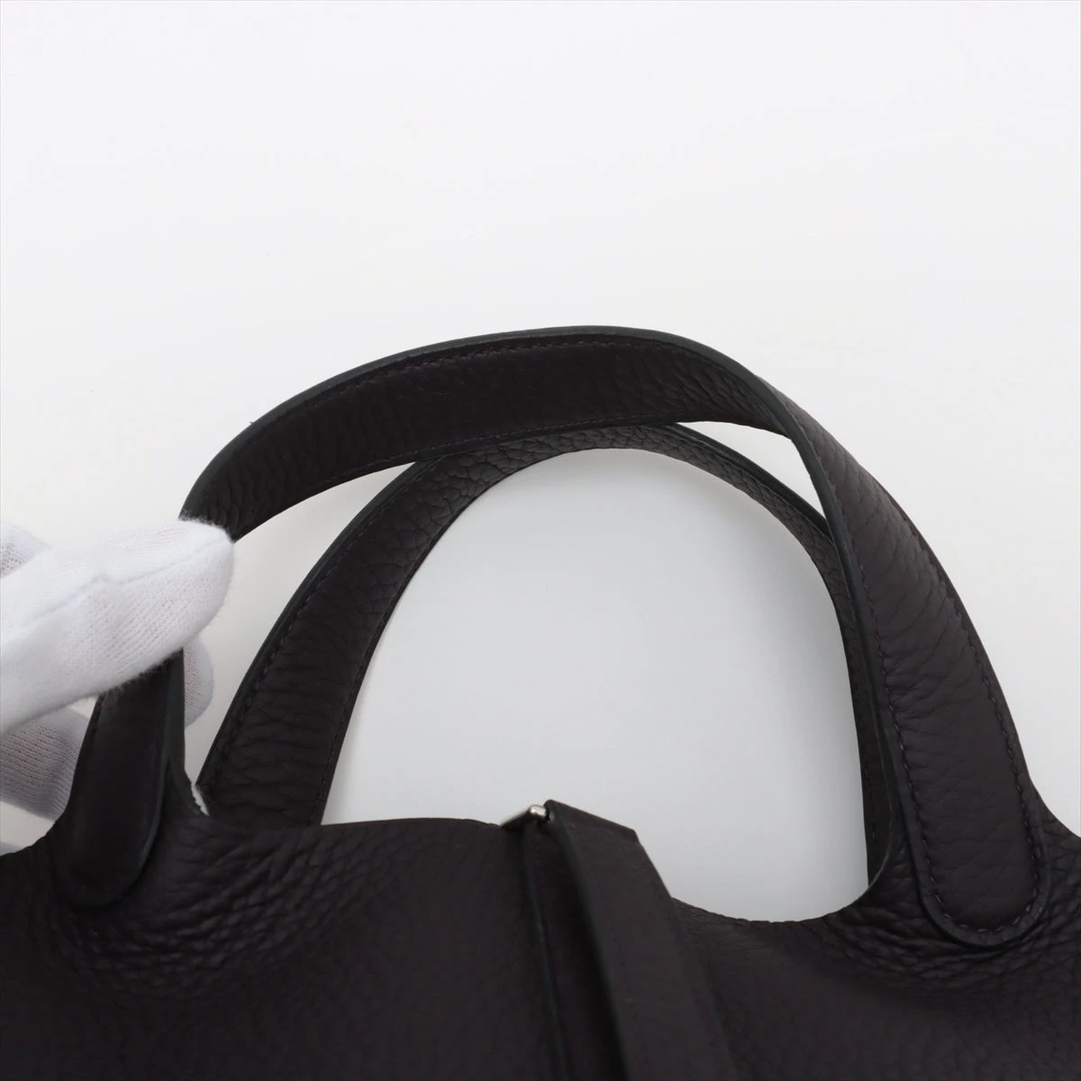 【HERMES】ピコタンPM/ノワール/シルバー金具 HERMES】ピコタンロックPM ノワール シルバー金具#747 – K's