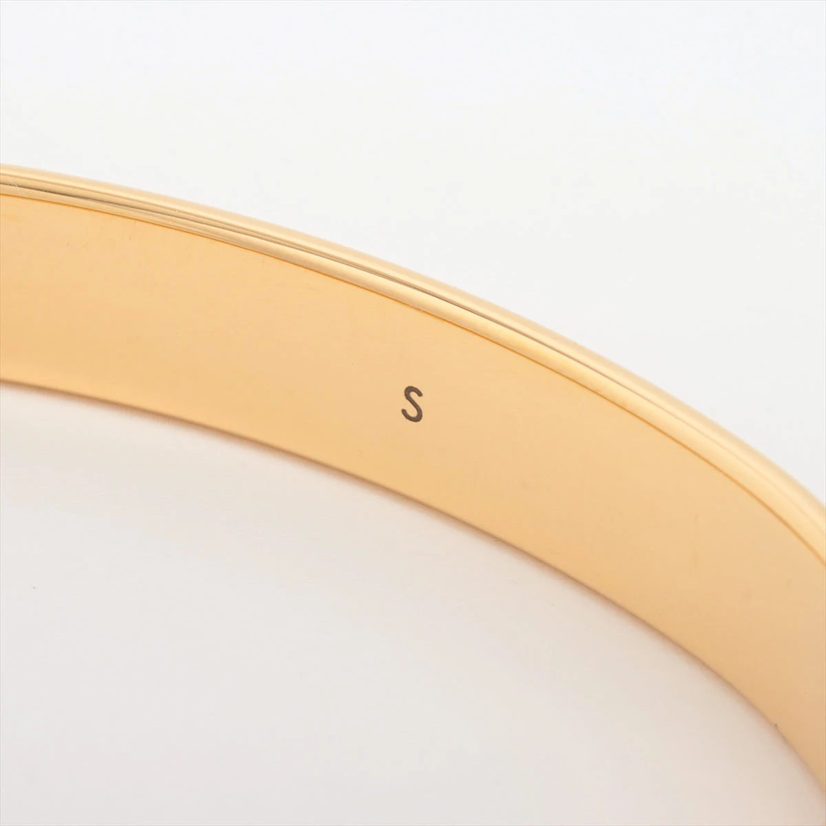 美品 ルイヴィトン GP カフ ナノグラム バングル ゴールド S ヴィトン M00251 カフナノグラム LE0291 バングル S GP ゴールド