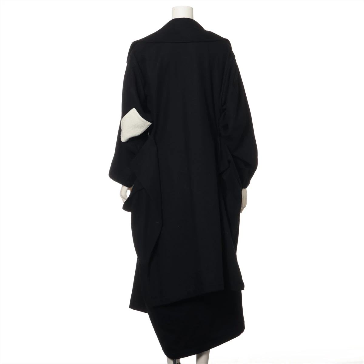 ヨウジヤマモト　ウールコート　紺色 STAFF STYLING｜THE SHOP YOHJI YAMAMOTO