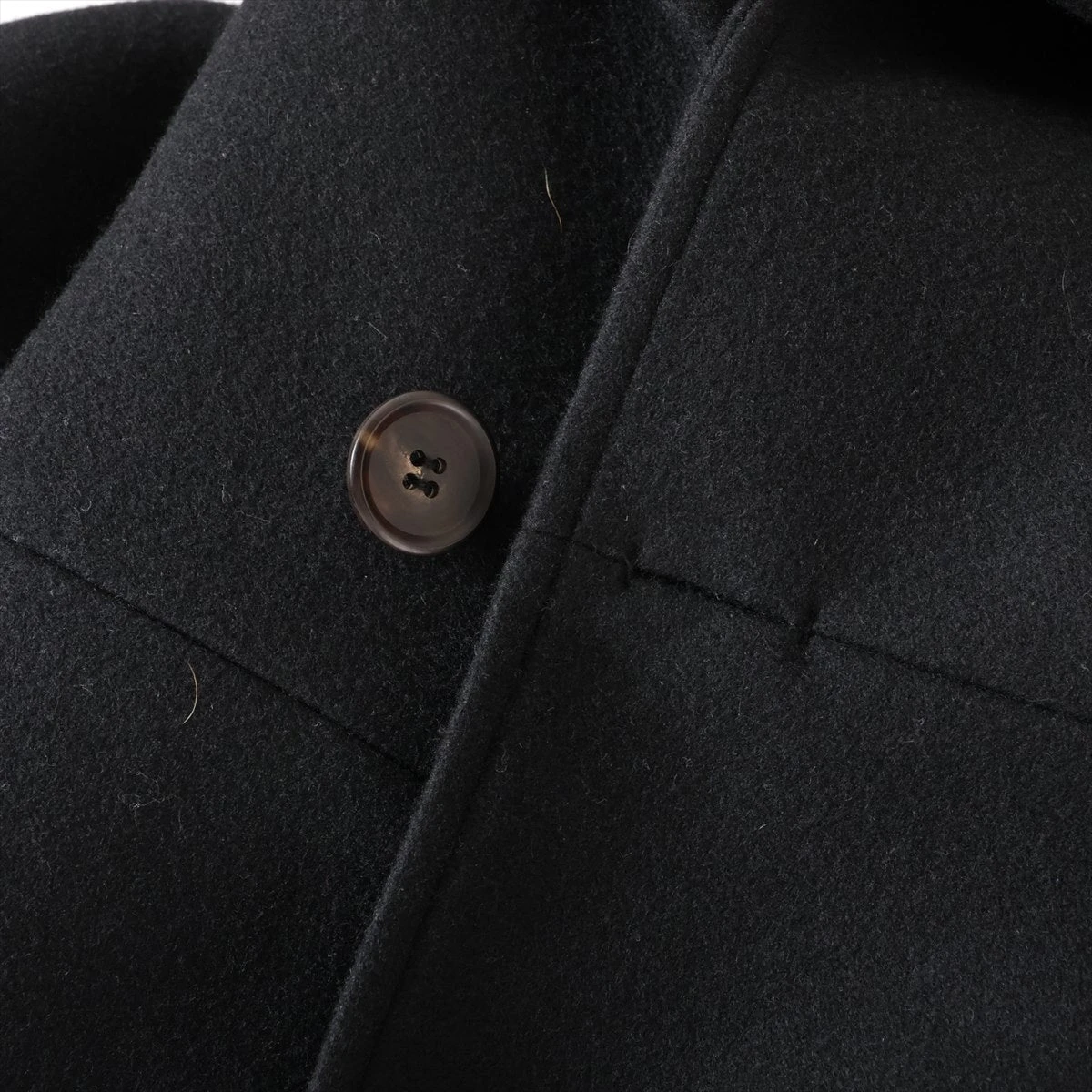 ヨウジヤマモト ウール ロングコート 1 レディース ブラック FV-C18