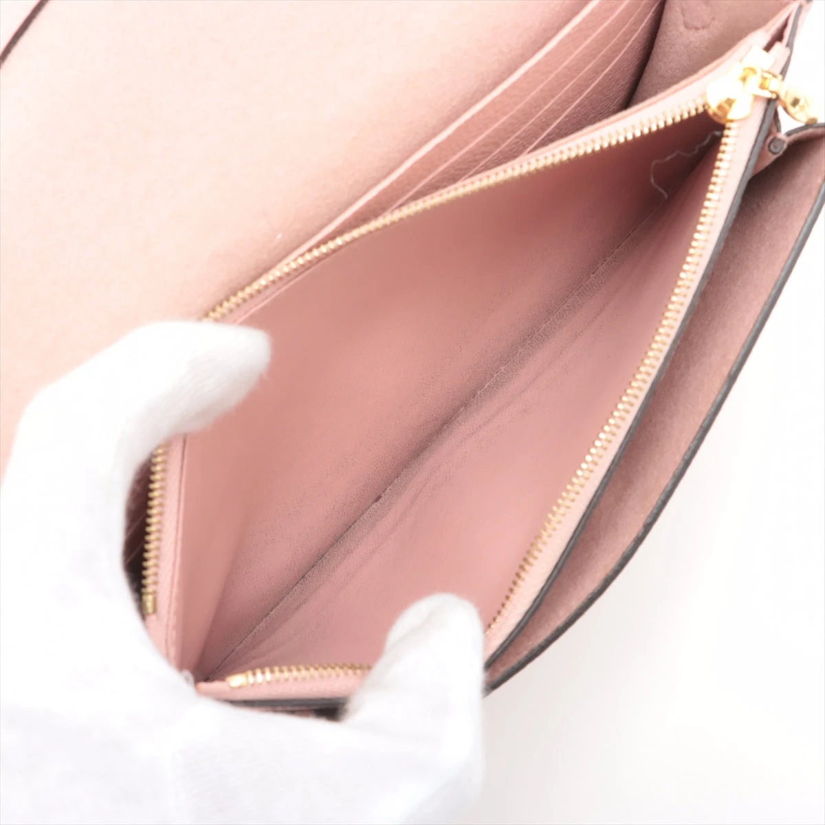 ヴィトン モノグラムアンプラント ポルトフォイユヴァヴァンチェーン