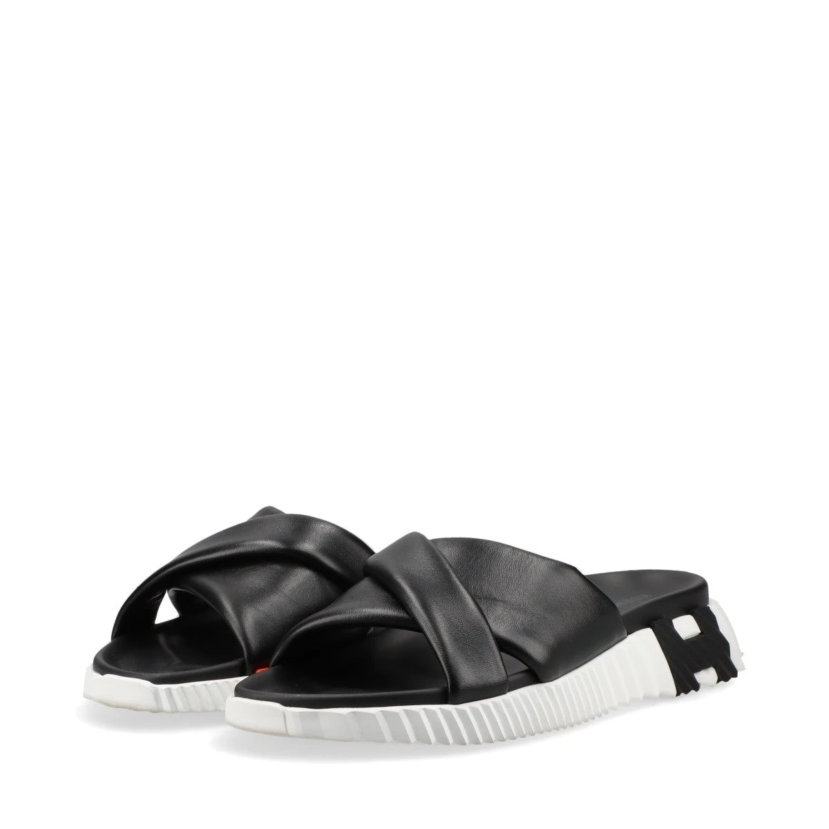 エルメス　サンダル　インフラ　38サイズ　黒　ノワール　Hロゴソール　新品 サンダル 《インフラ》 - グリーン | Hermès - エルメス-公式サイト