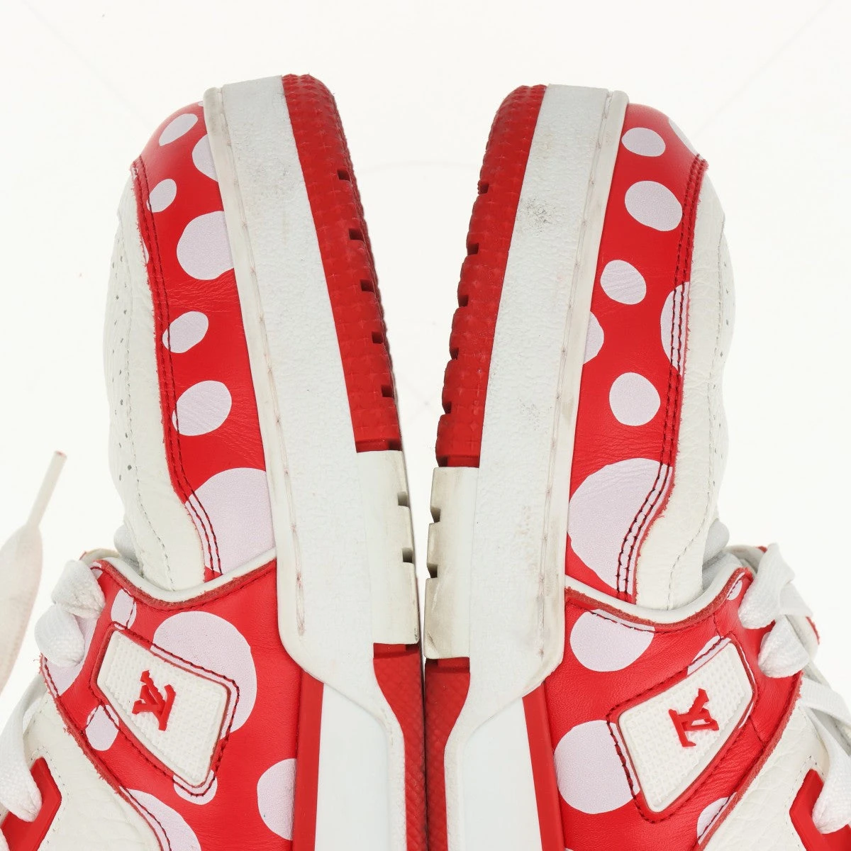 ヴィトン×草間彌生 LVトレイナーライン 22年 レザー スニーカー 7