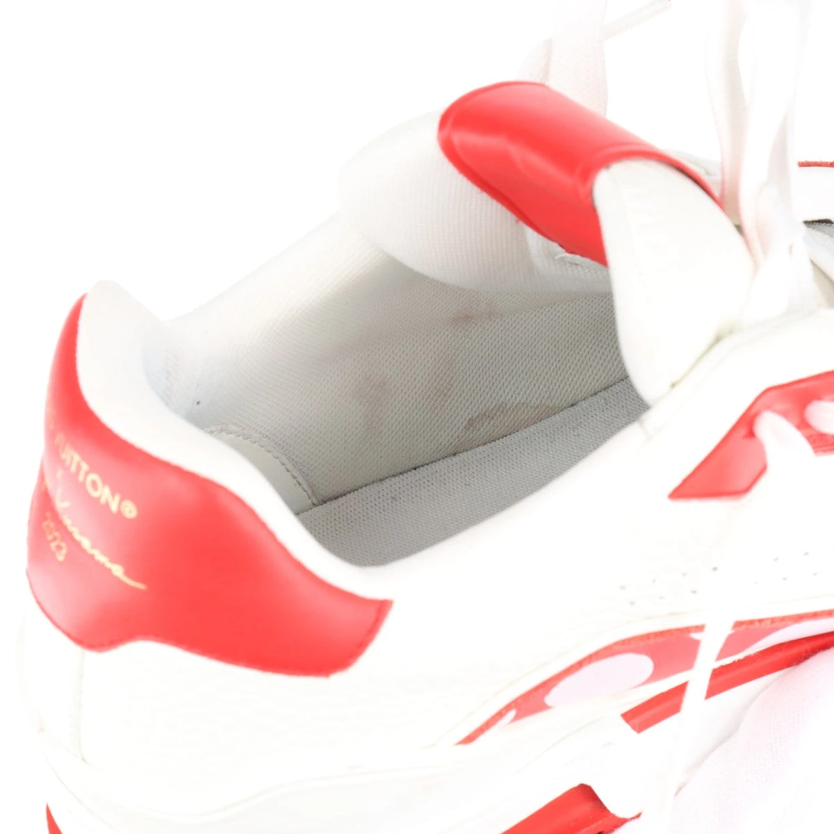 ヴィトン×草間彌生 LVトレイナーライン 22年 レザー スニーカー 7