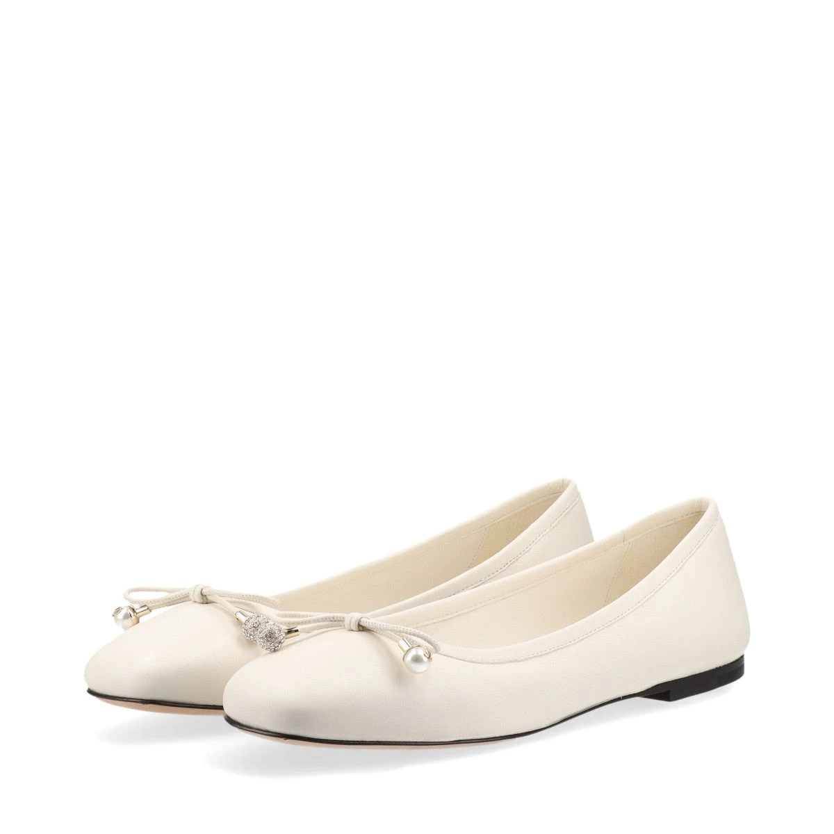 ジミーチュウ ELME FLAT レザー フラットパンプス 37 レディース