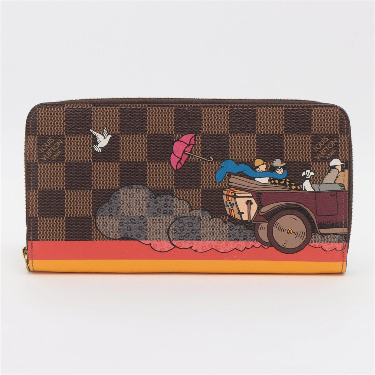 LV◇ジッピー・ウォレット☆ダミエ・イラスト【N61240】新品 楽天市場】ルイヴィトン ダミエイヴァシオン ジッピ—ウォレット