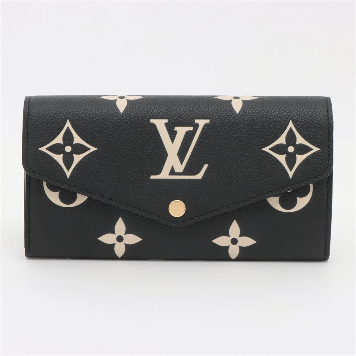 【極極美品】ルイヴィトン アンプラント ポルトフォイユ ゾエ ノワール LOUIS VUITTON ルイヴィトン 三つ折り財布 アンプラント