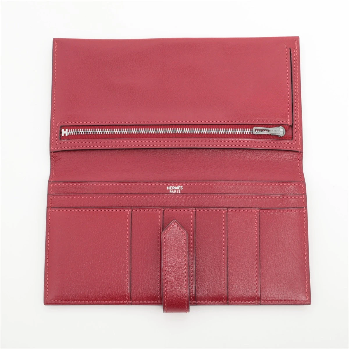 エルメス べアン レッド 極上美品❣️エルメス べアン レッド ヴォー