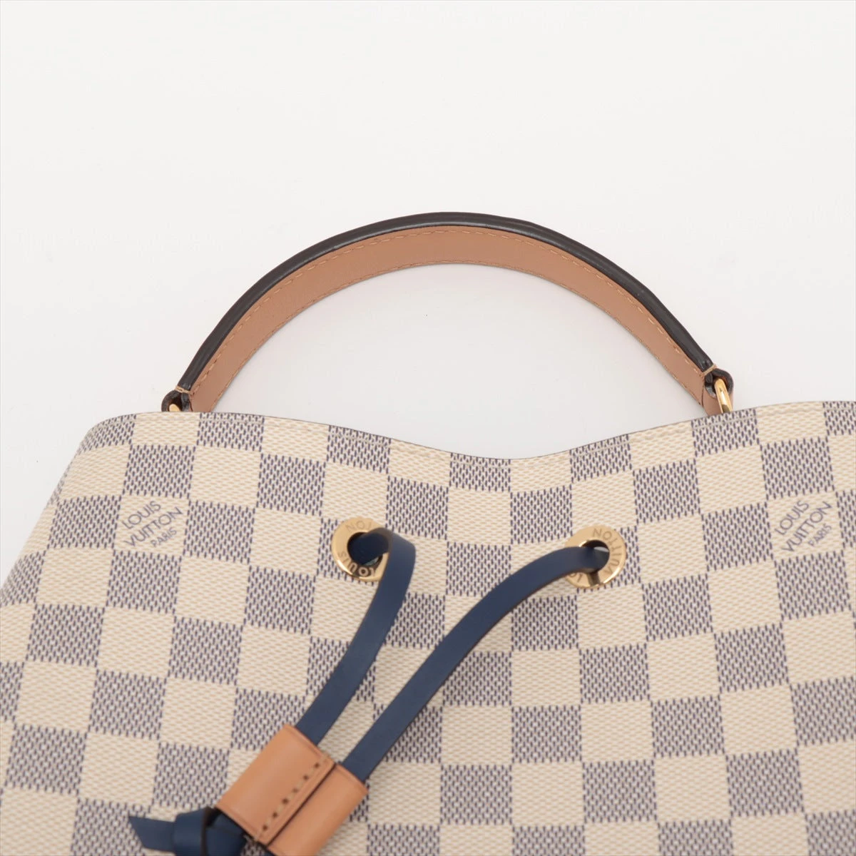 RFID 正規品 ルイヴィトン ネオノエ ダミエ アズール ヴィトン ダミエ アズール ネオノエMM N50042 RFID反応あり